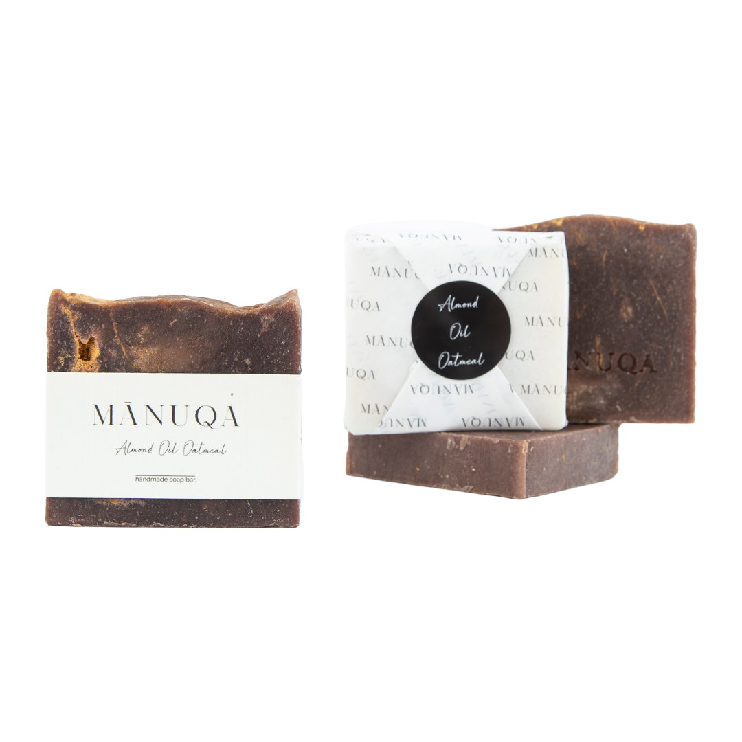 Almond Oil Oatmeal Soap Bar