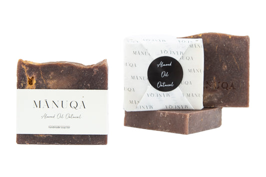 Almond Oil Oatmeal Soap Bar